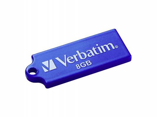 Флешка USB 8Gb Verbatim Store 'n' Go PinStripe 47389 USB2.0 оранжевый