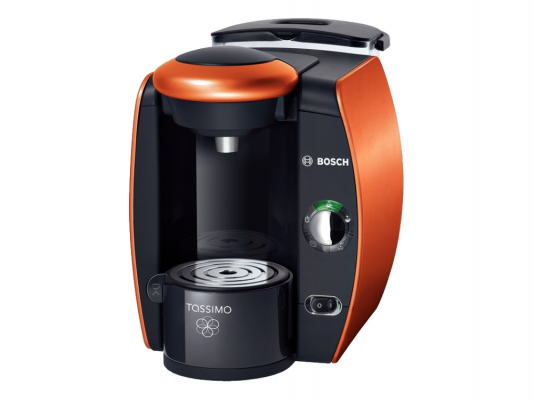 Кофемашина Bosch TAS4014EE Tassimo 1300Вт 2л черно-оранжевый