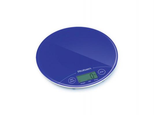 Электронные кухонные весы Rolsen KS2906 синий