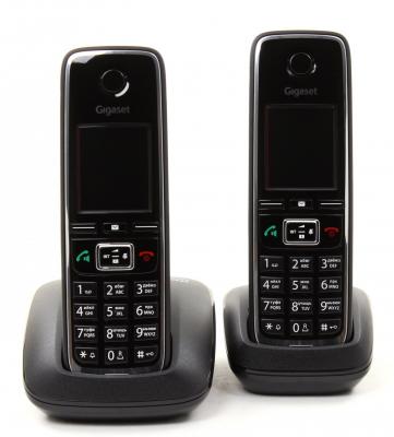Р/Телефон Dect Gigaset C530 DUO черный 2 трубки