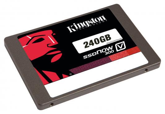 Твердотельный накопитель SSD 2.5" 240 Gb Kingston V300 Read 450Mb/s Write 450Mb/s MLC