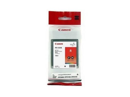 Струйный картридж Canon PFI-101 R красный для iPF5100