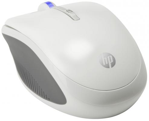 Мышь беспроводная HP X3300 белый USB H4N94AA