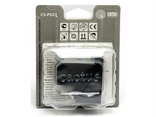 Струйный картридж Cactus CS-PG37 черный для Canon Pixma iP1800/iP2500/iP2600/MP210/220/MX300/310 220стр.
