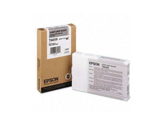Картридж Epson C13T605900 для Epson Stylus Pro 4880 светло-серый
