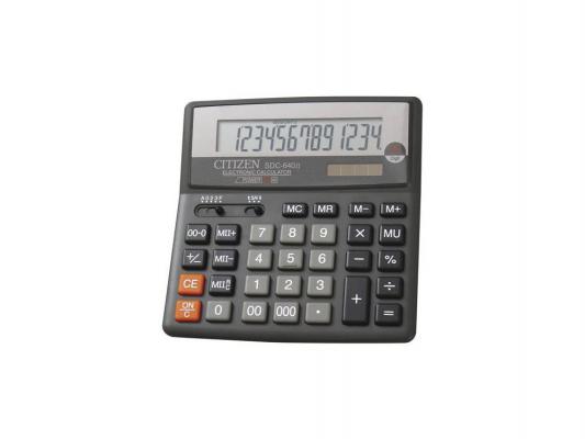 Калькулятор Citizen SDC-640II 14-цифр дисплей