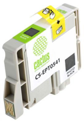 Струйный картридж Cactus CS-EPT0541 черный для Epson Stylus Photo R800/R1800 450стр.