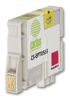 Струйный картридж Cactus CS-EPT0553 пурпурный для Epson Stylus RX520/R240 300стр.