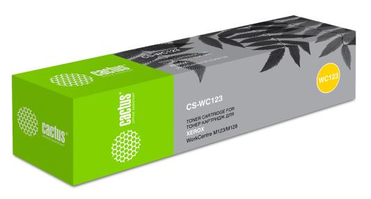 Лазерный картридж Cactus CS-WC123 черный для Xerox WorkCentre 133/M123/M128 30000стр.