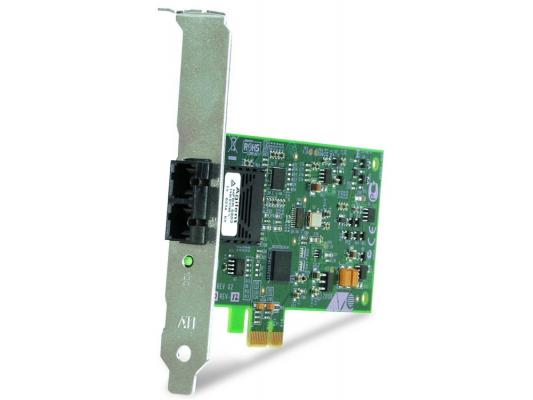 Сетевая карта Allied Telesis (AT-2711FX/SC) 100Mbps Fast Ethernet PCI-Express Fiber Adapter Card; SC