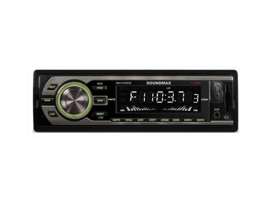 Автомагнитола Soundmax SM-CCR3035 FM 1DIN 4x35Вт черный