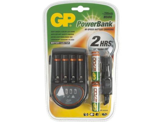 Зарядное устройство + аккумуляторы GP PB50GS270CA-2CR4 2700 mAh AA 4 шт