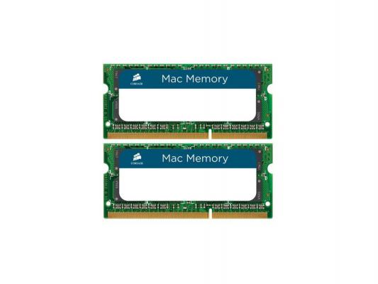 Оперативная память для ноутбука 16Gb (2x8Gb) PC3-10600 1333MHz DDR3 SO-DIMM CL9 Corsair CMSA16GX3M2A1333C9