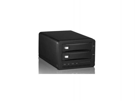 Внешний контейнер для HDD 3.5"x2 SATA AgeStar WNS23A Wi-Fi USB3.0 черный
