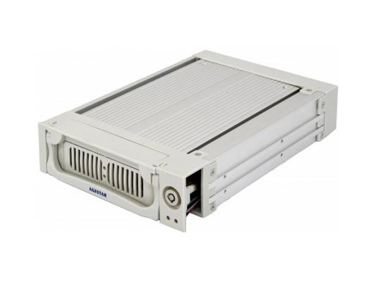 Салазки для жесткого диска (mobile rack) для HDD 3.5" AGESTAR SR1A-K-1F 1fan серебристый