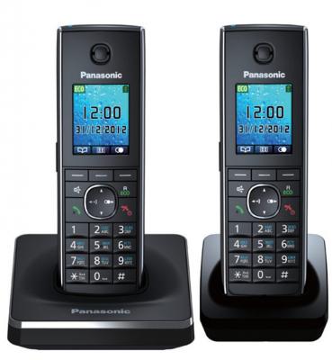 Радиотелефон DECT Panasonic KX-TG8552RUB черный