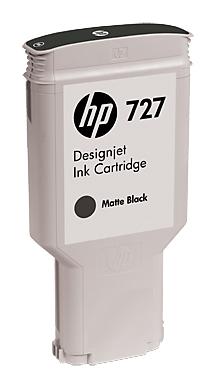 Картридж HP C1Q12A №727 для HP Designjet T920 T1500 T2500 300мл черный матовый
