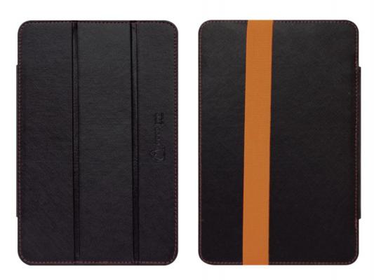 Чехол двусторонний GoodEgg DoubleSide для планшетов 7" кожа/ткань черный/оранжевый GE-UNI7DS-BT