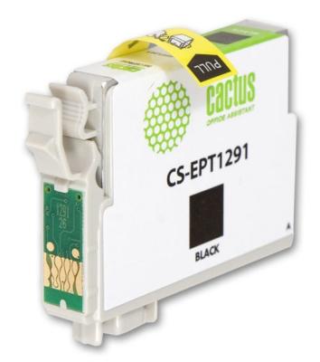 Картридж Cactus CS-EPT1291 для Epson Stylus Office B42/BX305/BX305F/BX320 15мл черный