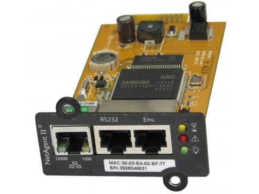Адаптер Powercom SNMP для ИБП NetAgent II BT506 внутренний 3 порта
