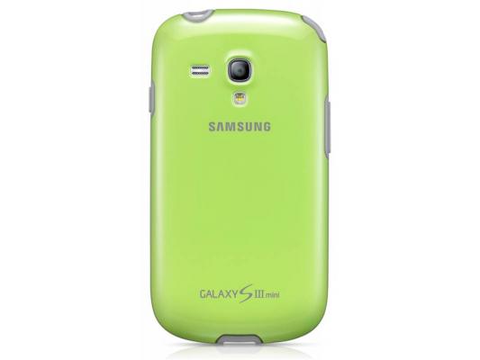 Чехол Samsung для GT-I8190 Galaxy S 3 Mini зеленый EFC-1M7BGE
