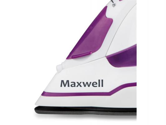 Утюг Maxwell MW-3035-VT 2400Вт белый-фиолетовый