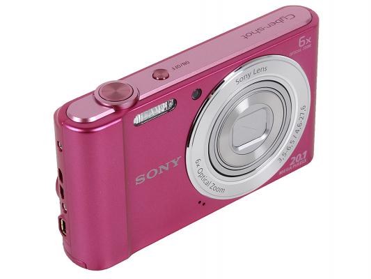 Фотоаппарат Sony DSC-W810/P 20Mp 6x Zoom розовый