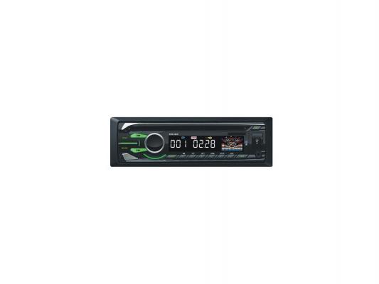 Автомагнитола Rolsen RCR-450G USB MP3 DVD FM 1DIN 4x60Вт пульт ДУ черный