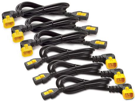 Кабель APC Power Cord Kit IEC 320 C13 to IEC 320 C14 1.2м 6шт AP8704R-WW