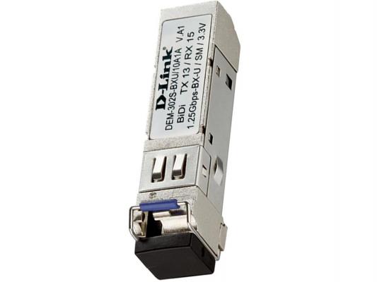 Трансивер сетевой D-Link DEM-302S-BXU/10A1A 1-port mini-GBIC 1000Base-BX SMF WDM