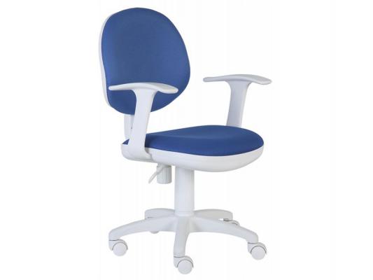 Кресло Buro CH-W356AXSN/15-10 темно-синий пластик белый