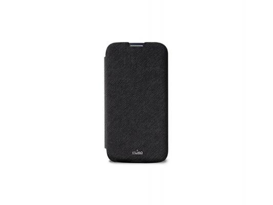 Чехол PURO для Galaxy S5 отделение для кредитных карт черный/прозрачный SGS5BOOKCCRYBLK