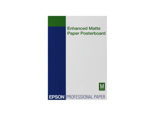 Бумага Epson Enchanced Matter Poster Board 610 x 762 мм 850 г/м2 C13S041598