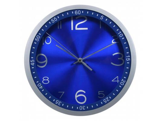 Часы Бюрократ WALLC-R05P настенные аналоговые синий