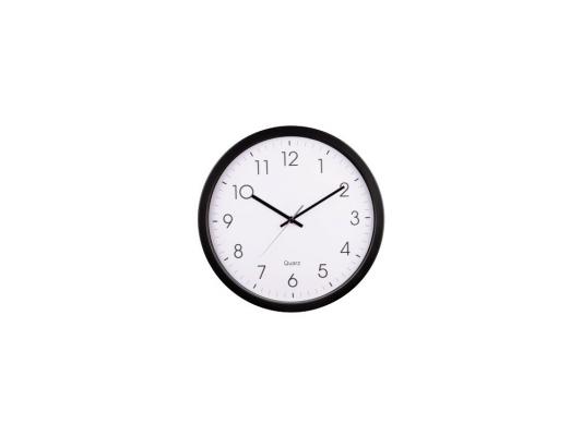 Часы Hama PG-350 H-113976 настенные аналоговые пластик черно-белый