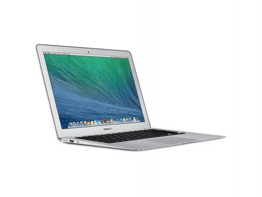 Ноутбук Apple MacBook Air Mid 2014 MD760RU/B 13.3" 1440х900 глянцевый i5-4260U 1.4GHz 4Gb 128GbSSD HD5000 MacOS X Mavericks Bluetooth Wi-Fi серебристый алюминиевый MD760RU/B