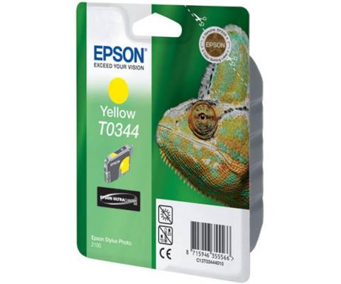 Картридж Epson C13T03444010 для Epson Stylus Photo 2100 желтый 440стр