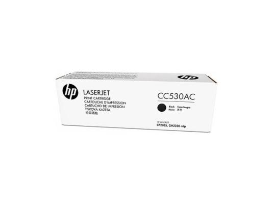 Картридж HP CC530AC для Сolor LaserJet CP2020/2025n/2025dn/2025x/CM2320fxi/2320n/2320nf черный 3500стр