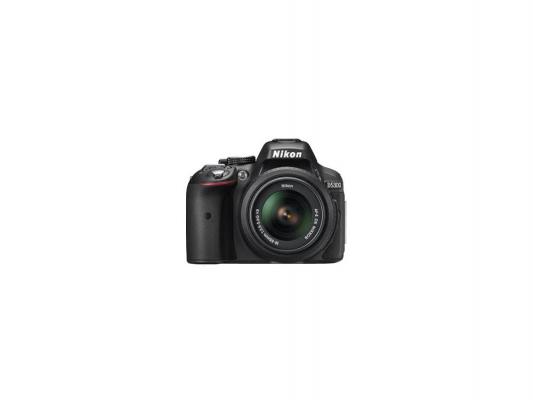 Зеркальная фотокамера Nikon D5300 Kit DX 18-55 VR II 24.1Mp черный