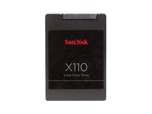 SSD Твердотельный накопитель 2.5" 64Gb SanDisk X110 Read 495Mb/s Write 170Mb/s SATAIII SD6SB1M-064G-1022I