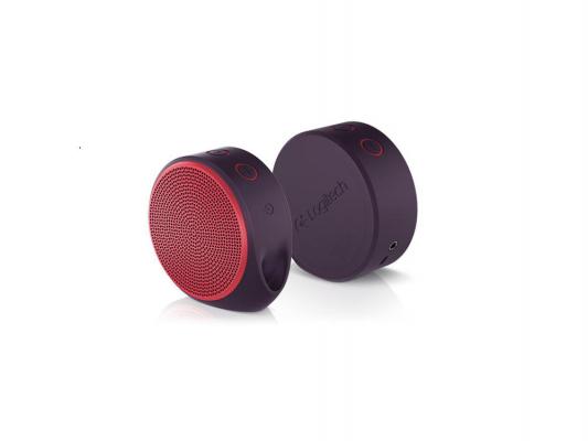 Портативная акустика Logitech X100 Mobile Speaker красный 984-000366