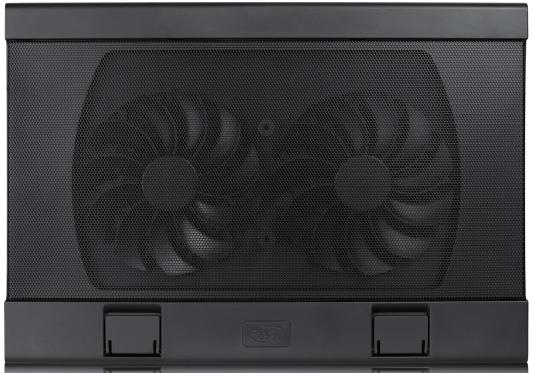 Подставка для ноутбука 17" Deepcool WIND PAL FS 382x262x24mm 2xUSB 793g Fan-control 22-27dB черный