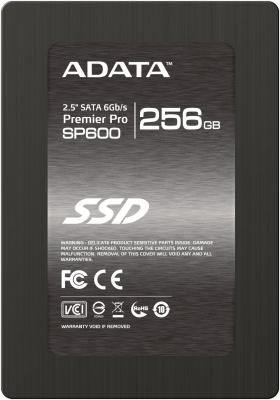 Твердотельный накопитель SSD 2.5" 256GB A-Data SP600 Read 360Mb/s Write 135Mb/s SATAIII ASP600S3-256GM-C