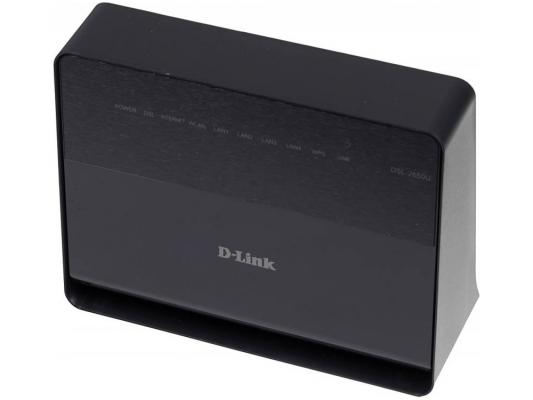 Беспроводной маршрутизатор ADSL D-LINK DSL-2650U/RA/U1A 802.11n 150Mbps 4xLAN