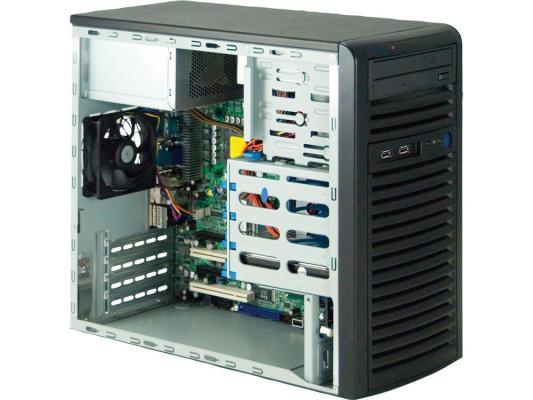 Серверный корпус microATX Supermicro CSE-731I-300B 300 Вт чёрный