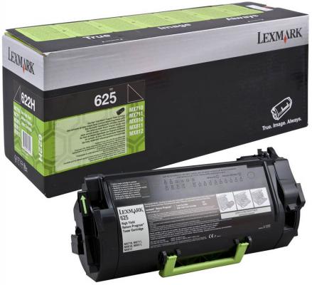 Тонер-картридж Lexmark 62D5H00 для MX710/711/810/811/812 черный 25000стр