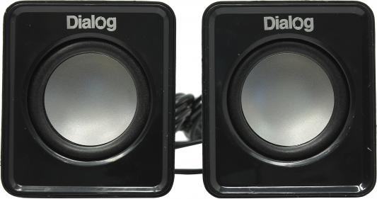 Колонки Dialog Colibri AC-02UP 6W USB черный