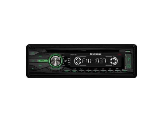 Автомагнитола Soundmax SM-CDM1065 CD USB MP3 FM RDS SD MMC 1DIN 4x45Вт черный