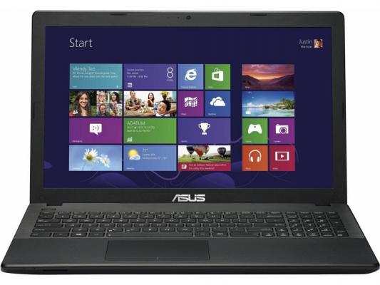 Ноутбук ASUS X551MA-SX056H 15.6" 1366x768 глянцевый N3520 2.16GHz 4Gb 500Gb DVD-RW IntelHD Wi-Fi Bluetooth W8 черный 90NB0481-M01030
