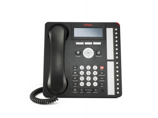 Телефон IP Avaya 1616-I черный 700504843